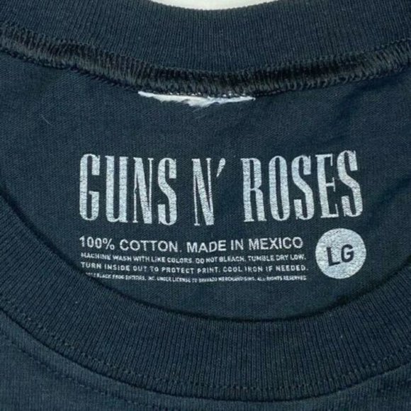 Men's Guns 'N Roses 2016 Not In This Lifetime Muscle Tank Tee - Black - L - Picture 5 of 5